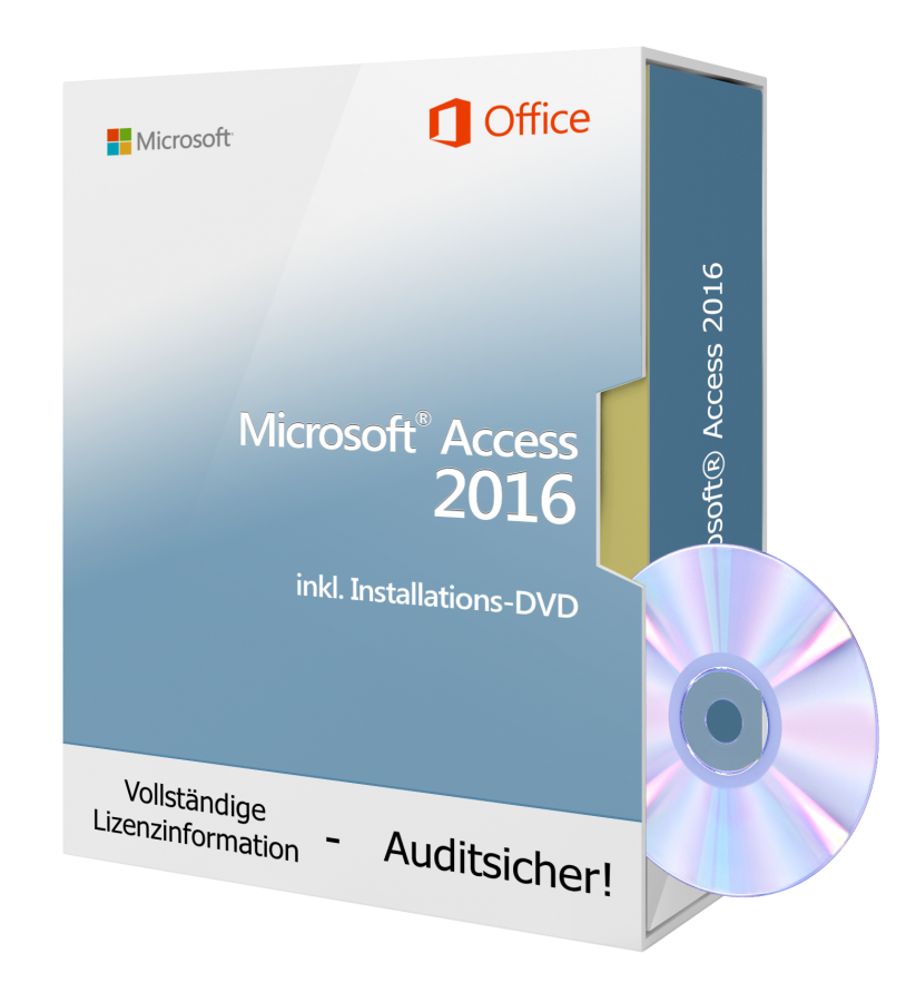 Microsoft Access 2016 incl. Installation-DVD, 1PC