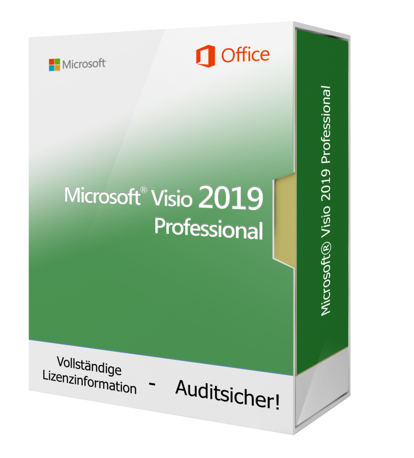 Microsoft Visio 2019 Professional 1 PC Download Licence