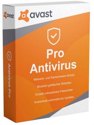 Avast Antivirus Pro 2021 (1 PC / 1 Year) Download