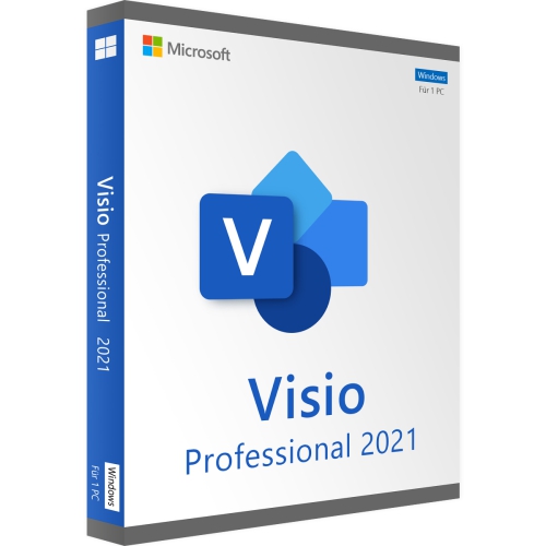 Microsoft Visio 2019 Professional 1 PC Download Licence