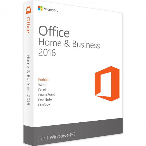 Microsoft Office 2016 Home & Business 1PC Download Licence