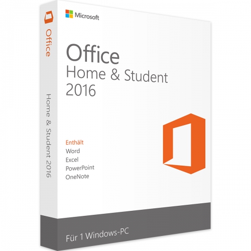 Microsoft Office 2016 Home & Student 1PC Download Licence
