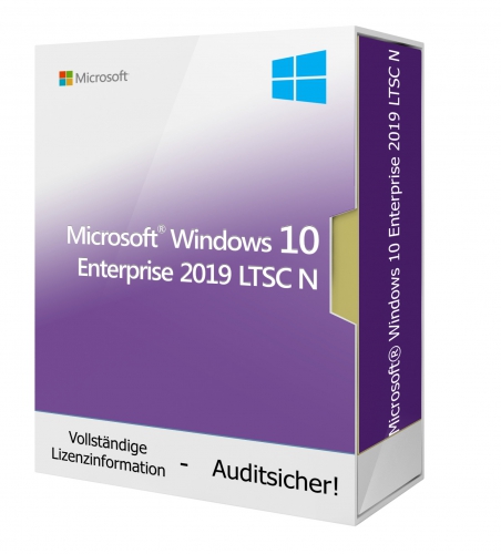 Microsoft Windows 10 Enterprise 2019 LTSC N - Download 1 PC