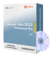 Microsoft Office 2013 Professional Plus DVD